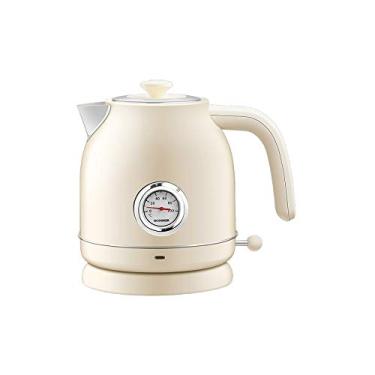 Imagem de Chaleira Elétrica Aço Inoxidável Samovar Controle de Temperatura Rápido Quente Evitar Queima a Seco (Cor: Argento) esperançoso