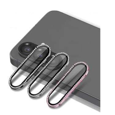 Imagem de Película Da Lente Câmera C/Borda Inteira Lisa ou Brilhante Diamante P/SAamsung Galaxy A17 / Galaxy A07 (ROSA LISA, GALAXY A07)