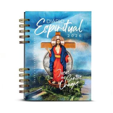 Imagem de Livro Diário Espiritual 2026 Manzotti Capa Terra Prometida - EDITORA E