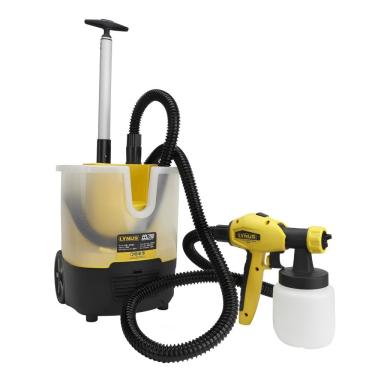 Imagem de Pistola Pulverizadora 750W Tintas a base de Água e Solvente Carro de Movimentação PPL-750 220V Lynus