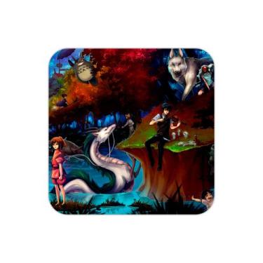 Imagem de Quadro 18x18 Cm - Diversos Personagens 3 - Studio Ghibli - Pomp's Geek