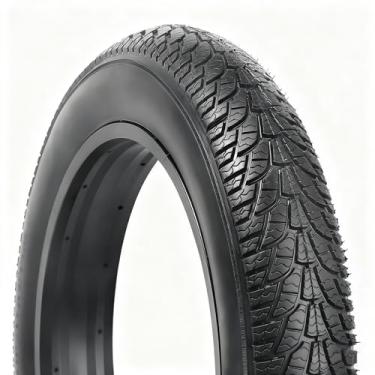 Imagem de YILUXING Pneu gordo E-Bike 20x4.0, pneu de bicicleta resistente ao desgaste de alto desempenho para passeios em trilhas offroad, pneu de substituição dobrável para bicicletas MTB (1 pneu)