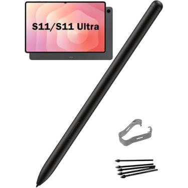 Imagem de Caneta Stylus de substituição para Galaxy Tab S11 para Samsung Galaxy Tab S11/S11 Ultra S Pen todas as versões, Galaxy Tab S11/S11 Ultra Stylus Touch S Pen sem Bluetooth (preto)