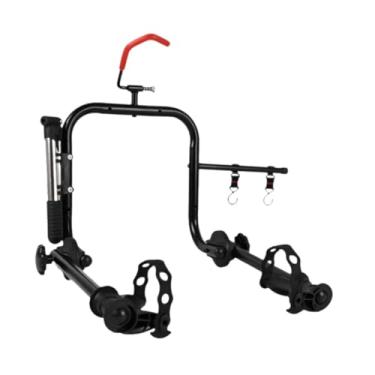 Imagem de oshhni Suporte de parede para bicicleta, acessório para ciclismo, gancho para capacete, suporte de parede para ciclismo, cabide ajustável para bicicleta,