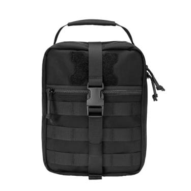 Imagem de EXCELLENT ELITE SPANKER Rip Away Bolsa médica tática de primeiros socorros IFAK bolsa utilitária EMT (preta)