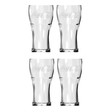 Imagem de 3X Jogo De Copos Contour Coca Cola Nadir Copo 470Ml - 4 Unid
