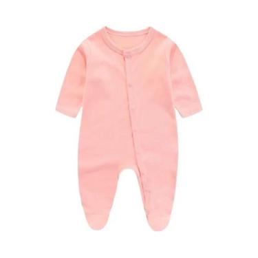 Imagem de Macacão Para Bebê Menina Ou Menino, Confortável Para Outono E Inverno,