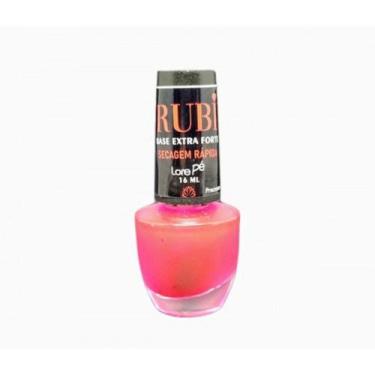 Imagem de Base para unha rubi extra forte 16 ml - lore pé