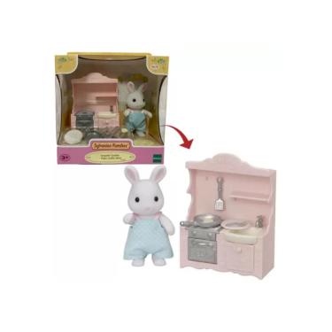 Imagem de Sylvanian Families Cozinha e Papai Coelho Neve - Epoch 5678