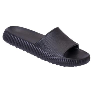 Imagem de Chinelo Nuvem Feminino Ortopedico Ergonometrico Slide Preto