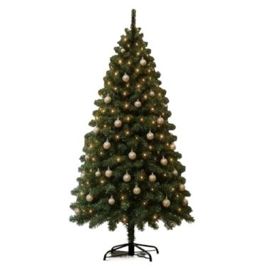 Imagem de Arvore De Natal Pinheiro Cheia Tradicional Luxo Premium 2,10 CM 600 Galhos(1,50CM)