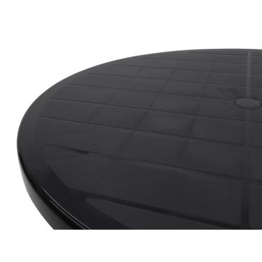Imagem de Mesa Tramontina Cassino Em Polipropileno Preto