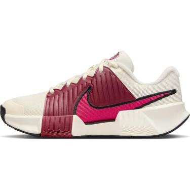 Imagem de Nike Tênis feminino GP Challenge Pro Hard Court (marfim claro/vela/vermelho da equipe), Marfim claro/vela/vermelho de equipe/rosa, 35