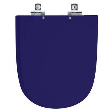 Imagem de Assento Sanitário Soft Close Ezedra Cobalto Para Vaso Ideal Standard