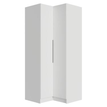 Imagem de Guarda-roupa Modulado De Canto 2 Portas Branco Neo Madesa