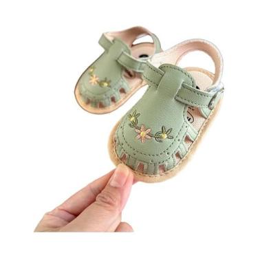 Imagem de Sandálias Infantis para Bebês - Sapatos para Casamento e Verão, 11cm(0