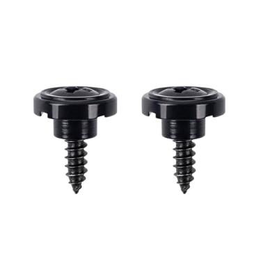 Imagem de Banworks Retentores de árvore de cordas de guitarra vintage 52' Tele redondo retentor de cordas com fenda 50's F guias de retenção de árvores para guitarras elétricas Fender Telecaster Tele TL pacote