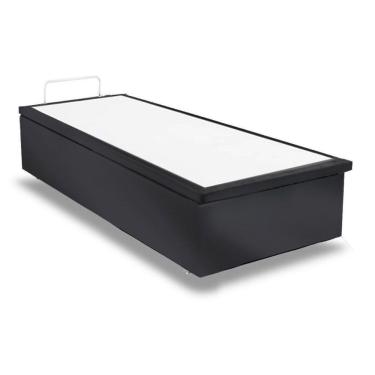 Imagem de Cama Box Baú Universal Queen Suede Gray (158x198x35) - Ortobom
