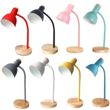 Imagem de Luminária Mesa Abajur 50cm Articulada Flexível Silicone PT-03 Cor: Preto