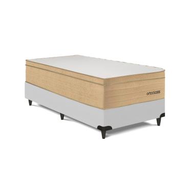 Imagem de Cama Box e Colchão Poli Pillow D33-Solt.(108x198)-Ortoclass