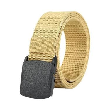 Imagem de Cinto Tático Militar Masculino De Nylon Com Fivela Automática, Cinto M