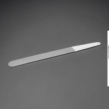 Imagem de Espátula de Confeiteiro em Aço Inoxidável, 40cm, Cabo Plástico, para Decoração de Bolos e Confeitaria