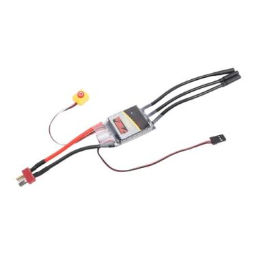 Imagem de Generic 75A Brushless ESC, Controlador Eletrônico de Velocidade RC para Motores Sem Escova 540 3650 3670 Com Saí Estável BEC, Compatível Com Bateria NiMH 2-3S Lipo 4-9 Células