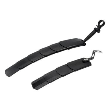 Imagem de Conjunto de paralamas telescópicos ajustáveis ​​para bicicletas MTB aro 26", 27,5" e 29".