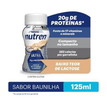 Imagem de Nutren Ultra Baunilha 125mL - Hiperproteico, hipercalórico, hipervitam