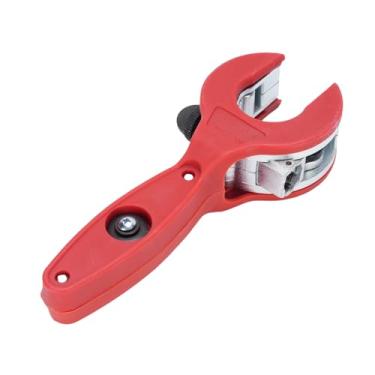 Imagem de YOUTHINK Cortador de Tubos Com Catraca Compacto 2 Em 1, Cortadores de Tubos de Metal de 7/8 pol. para Corte Fácil de Cobre e PVC (Vermelha)