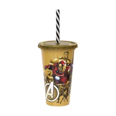 Imagem de Copo Refri Avengers Homem de Ferro, 500 ml, Plasútil