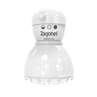 Imagem de Chuveiro Ducha Ballerina 3T 220V 5350W Branco - Zagonel