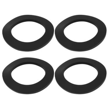 Imagem de Briny River 4 peças de vedação de tampa de óleo de carro 020-100120 de borracha nitrílica compatível com VW