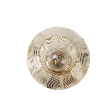 Imagem de Aramox Lâmpada Noturna Recarregável, Bateria de Lítio de 300mAh Integrada Com Função de Temporizador Abajur de Vidro para Mesa de Cabeceira da Sala de Estar, Acampamento Ao Ar Livre (Redonda)