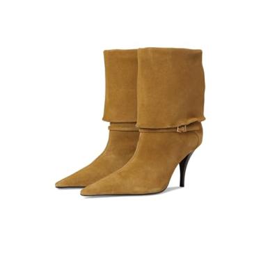 Imagem de SCHUTZ Bota feminina moderna Rudy Buckle, Pistache seco, 38