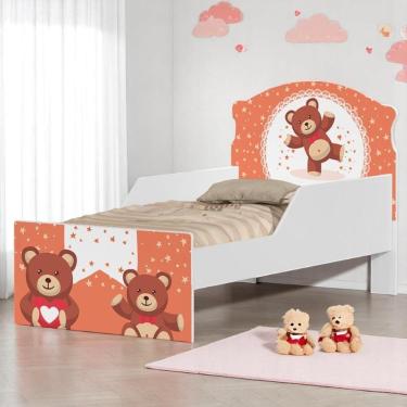Imagem de Cama Infantil Tick Ursinho De Pelúcia Com Colchão