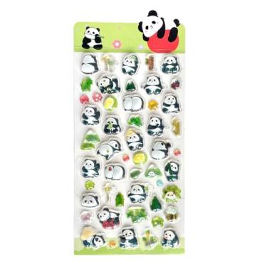 Imagem de Autocolantes em Relevo | Decoração Engraçada Removível Cartoon,Autocolantes Fofos de Animais 3D para Scrapbook - para Projetos de Arte Meninos Meninas Adultos Festas Aniversario Natal Premios Sala de