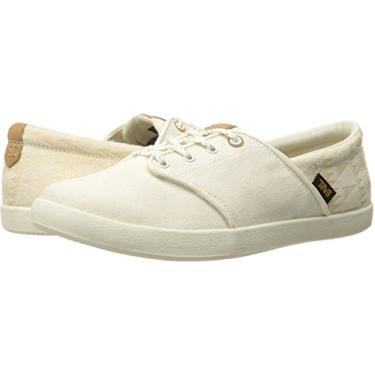 Imagem de Teva Women's Willow Lace White Ankle-High Canvas Fashion Sneaker - 6M