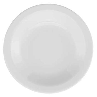 Imagem de Prato Oxford Gourmet Porcelana Branca Fundo 23cm