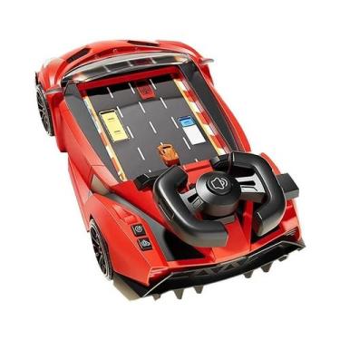 Imagem de Máquina De Jogo USB Para Crianças Com Luz E Som Modelo De Corrida Pres