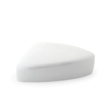 Imagem de Tampa do espelho retrovisor lateral do carro, tampa da asa da porta, compatível com mazda cx5 CX-5 2017 2018 2019(Left white)