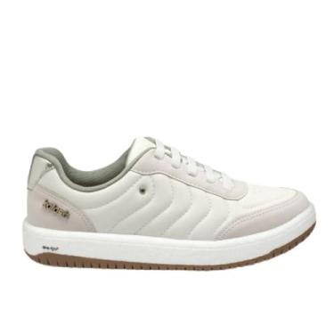 Imagem de Kolosh, tenis feminino kolosh casual float prata Cor:Branco;Tamanho:34