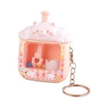 Imagem de Brinquedo De Chaveiro Em Forma De Máquina De Garra Para Crianças, Pequ