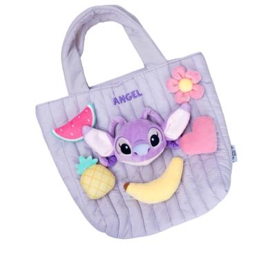 Imagem de Boneca de pelúcia Disney Angel Lavender 29x8x21cm para crianças