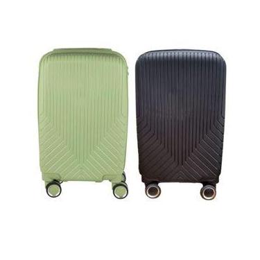 Imagem de Kit 2 Malas de Bordo 10kg Polipropileno Maldivas - Ultraleve, Verde, P