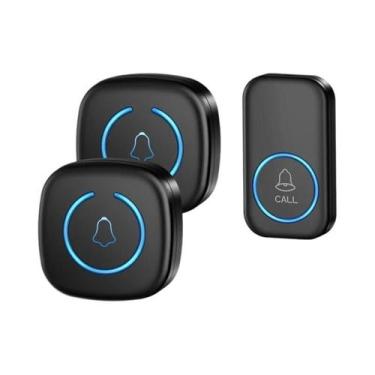 Imagem de Campainha Sem Fio Inteligente Com 60 Toques De Chamada, Campainha Sile