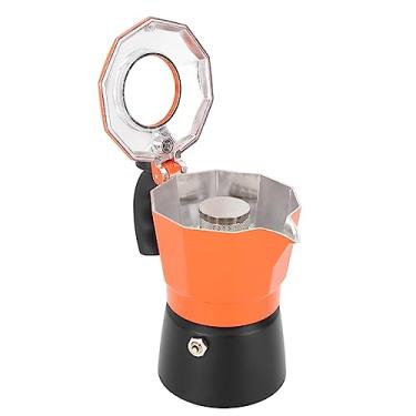 Imagem de AYNEFY Máquina de café Bule de café Liga de Alumínio Máquina de Alça Ergonômica de Fazer Brew Gotejamento Reutilizável Aquecido Em Fogões Elétricos Gás ou Outras Fontes de Calor Chá (6 Copos 300ML)