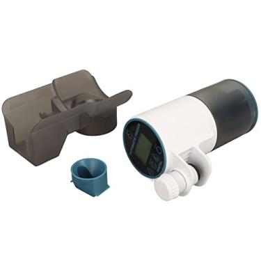 Imagem de CUOFYUNL Alimentador Automático de Peixes Silencioso À Prova D 'Água Timing 200ml Distribuidor Inteligente de Comida de Aquário para Aquário
