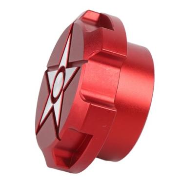 Imagem de EVGATSAUTO Tampa de Gás CNC de Alumínio para Substituição de Tampa de Tanque de Combustível de Snowmobile 2521278 OEM (Vermelha)