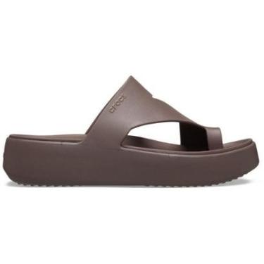 Imagem de Sandália Crocs Getaway Platform Toe Loop Sandal Truffle-Unissex